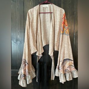 Kantha Bae Zeppelin Front Tie Top